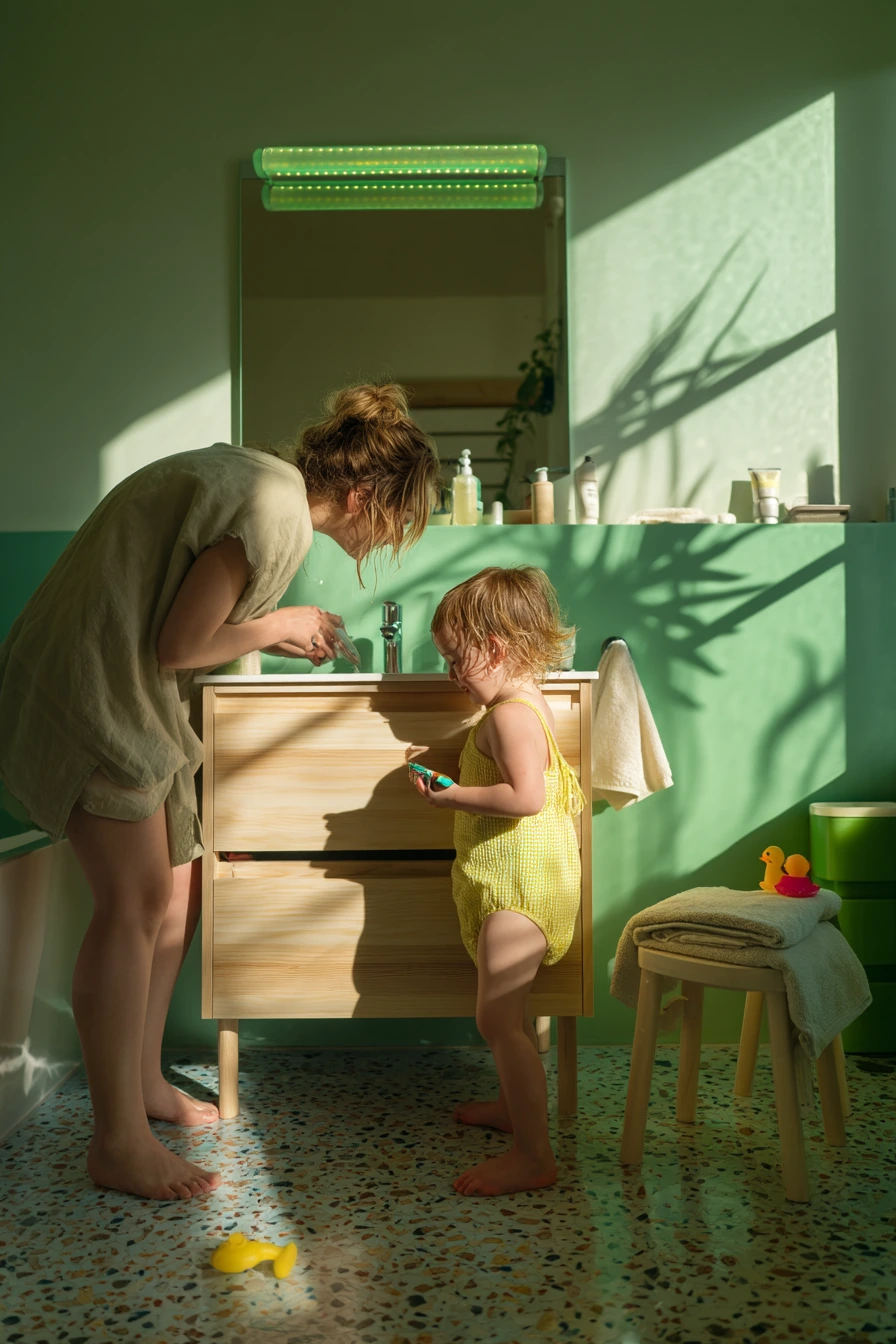 Playful Family Chromotherapy Bath
