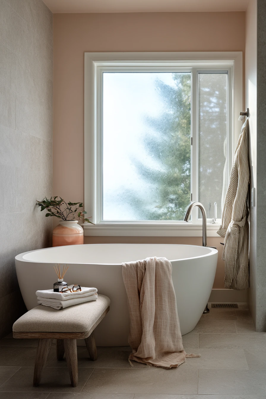 Spa-Like Ensuite for a Busy Couple