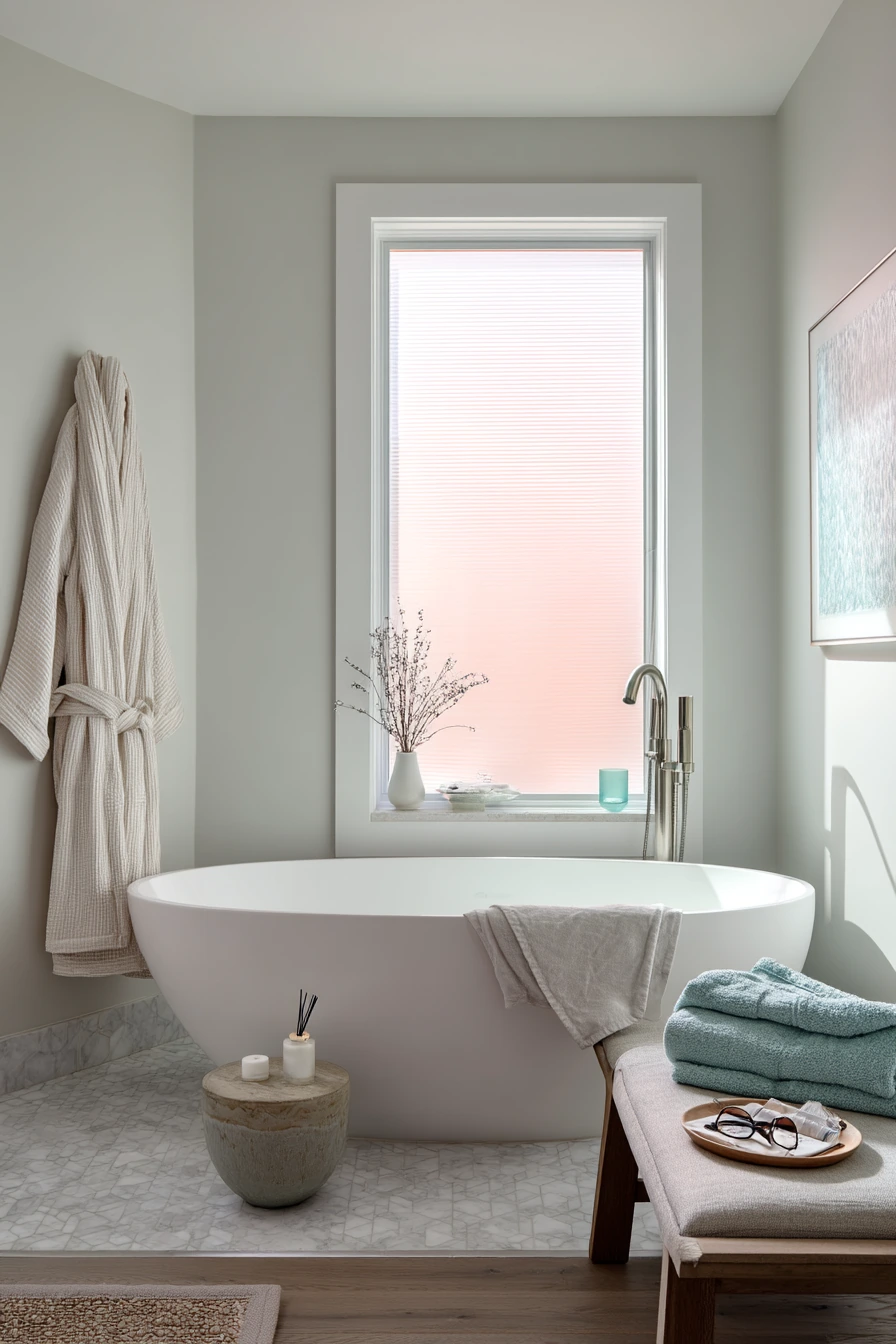 Spa-Like Ensuite for a Busy Couple