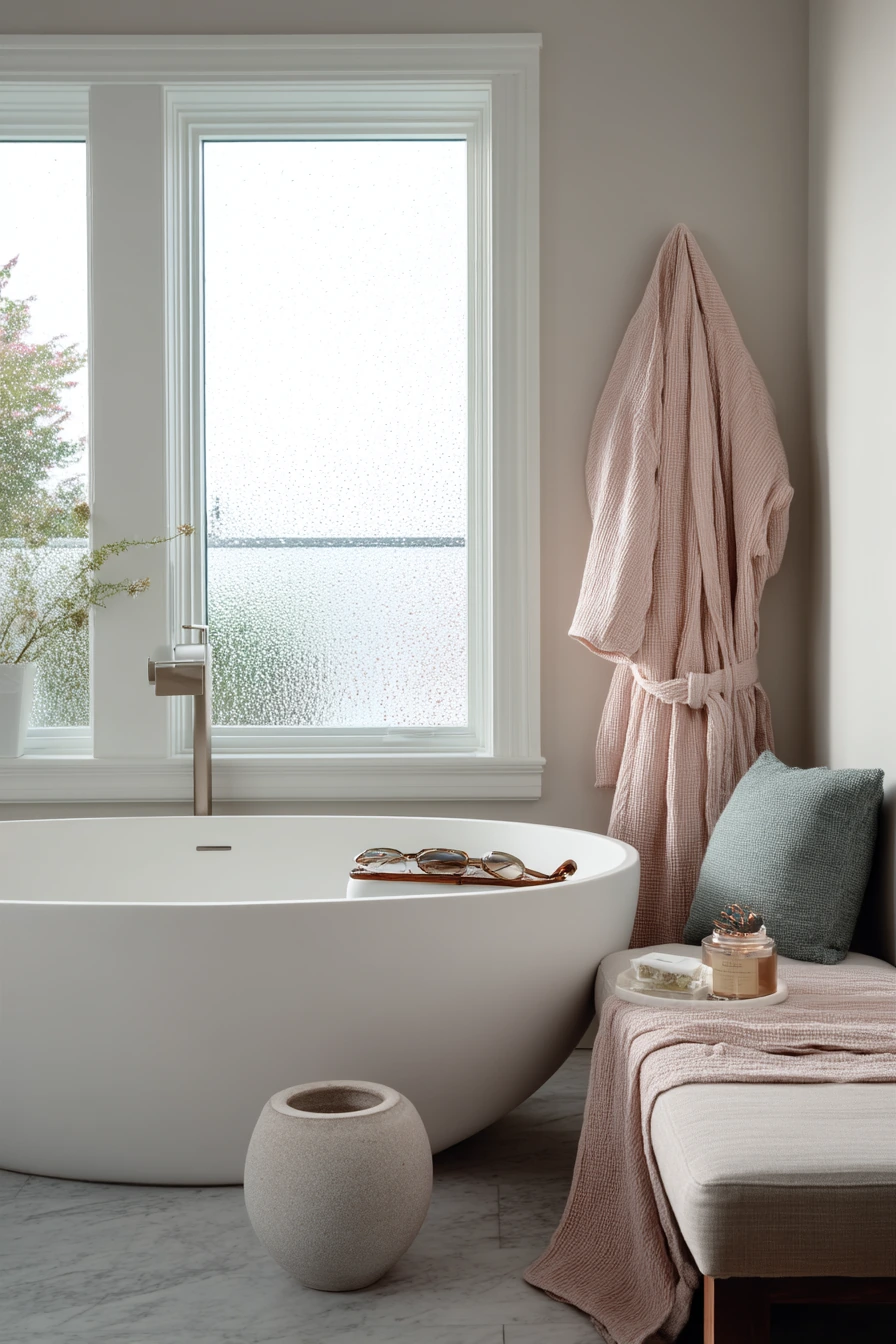 Spa-Like Ensuite for a Busy Couple