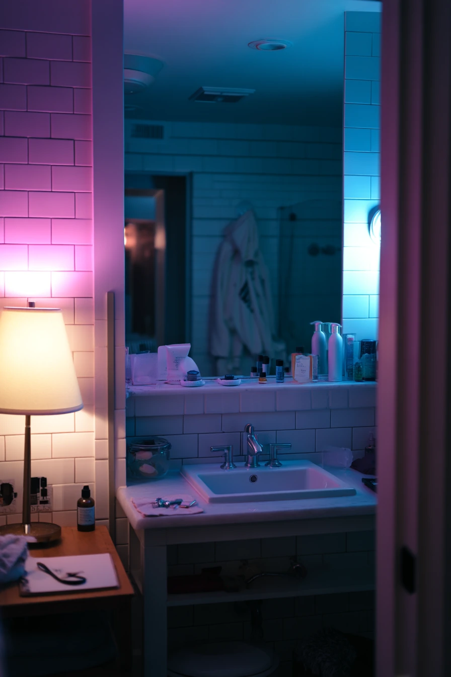 Teen Bedroom Bath with a Calm Night Routine