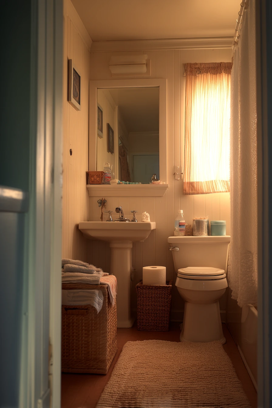 Budget LED Strip Bathroom Refresh