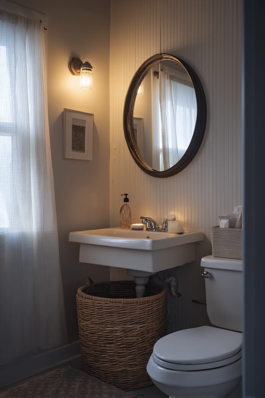Budget LED Strip Bathroom Refresh