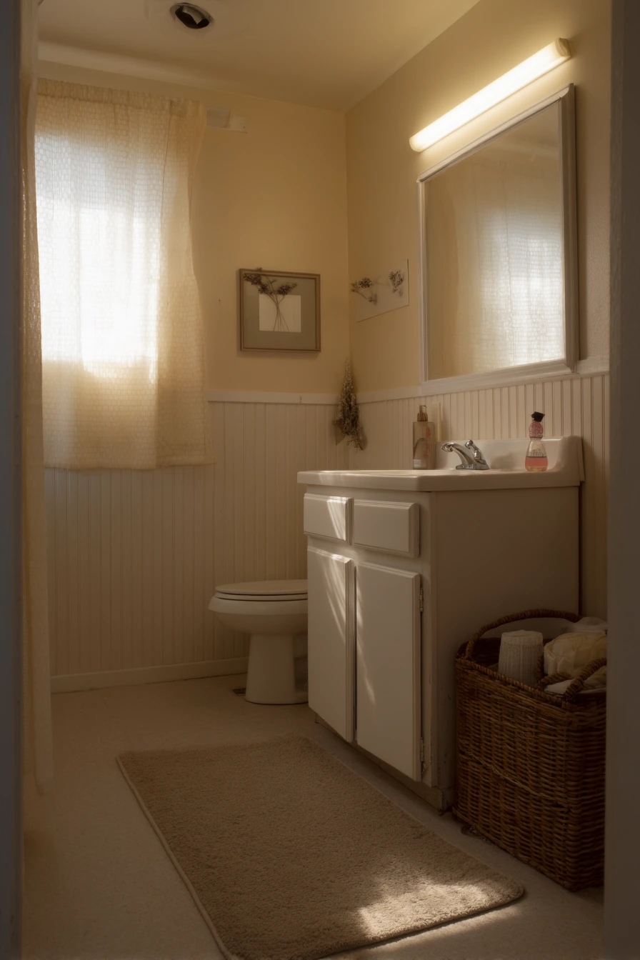 Budget LED Strip Bathroom Refresh