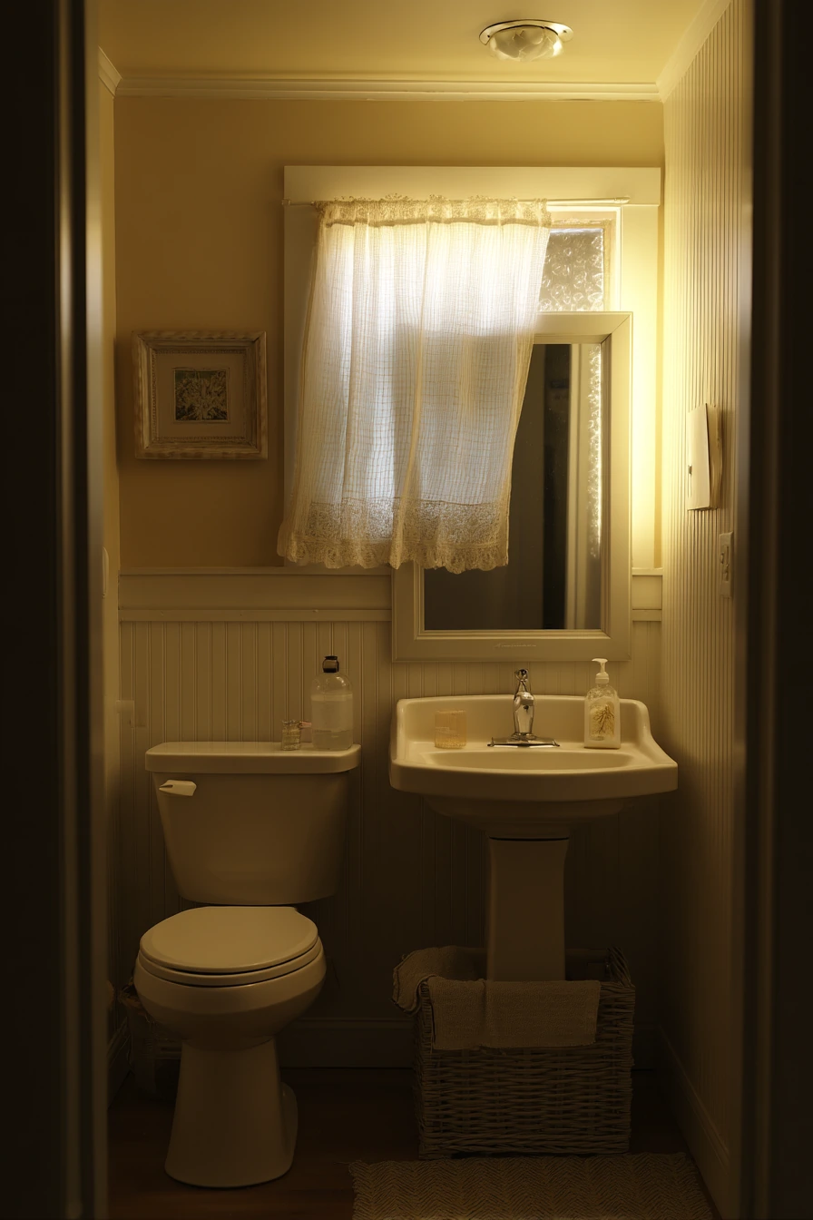 Budget LED Strip Bathroom Refresh
