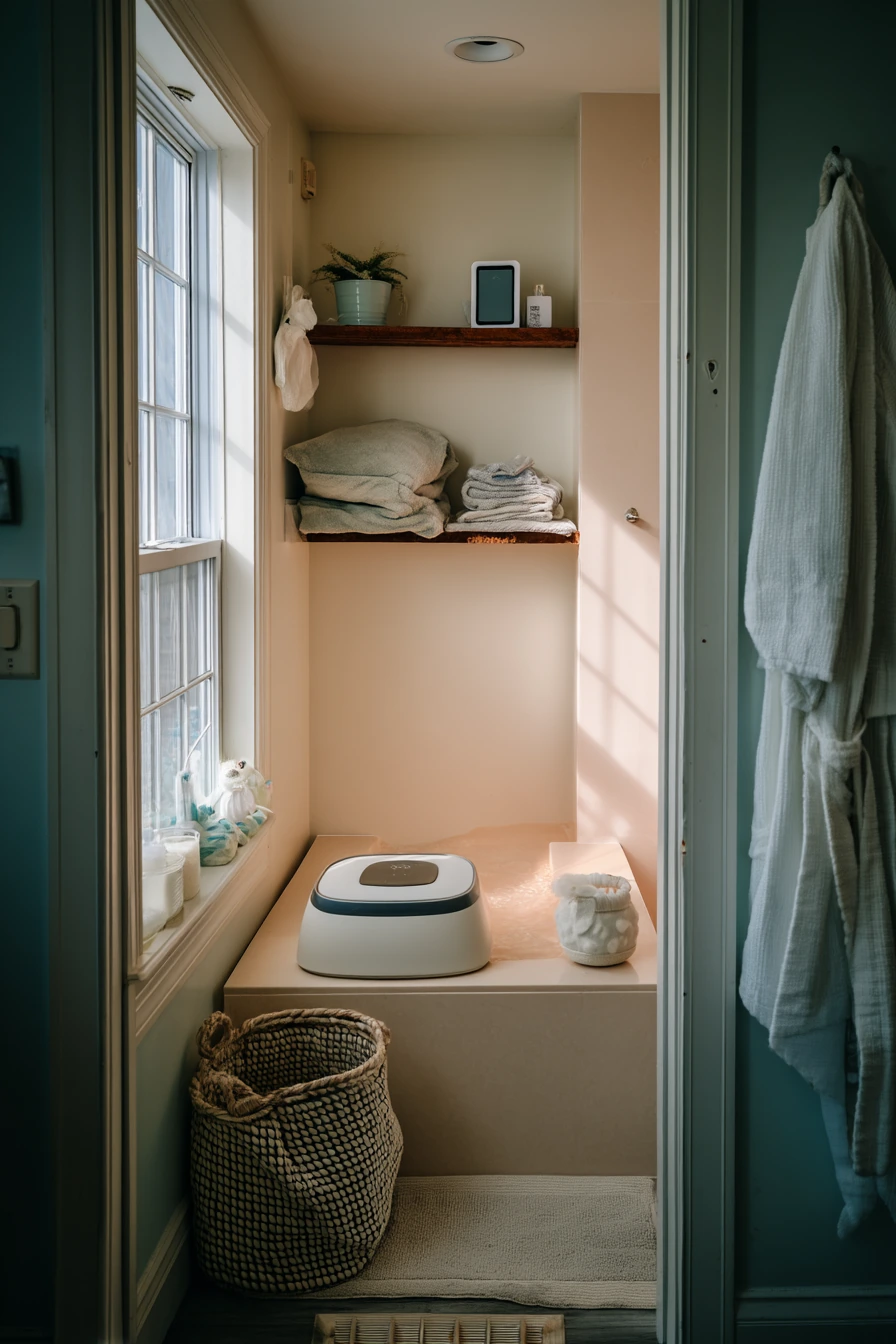 Mindful Morning Bath for a New Parent