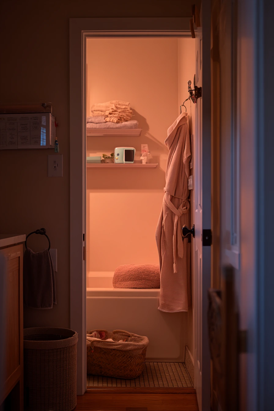 Mindful Morning Bath for a New Parent