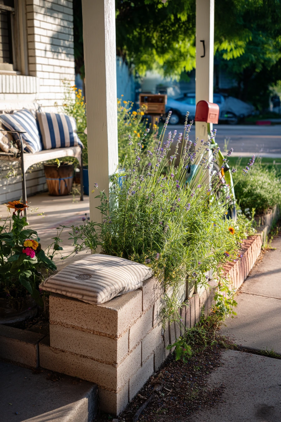 Budget Front Yard Pollinator Beds