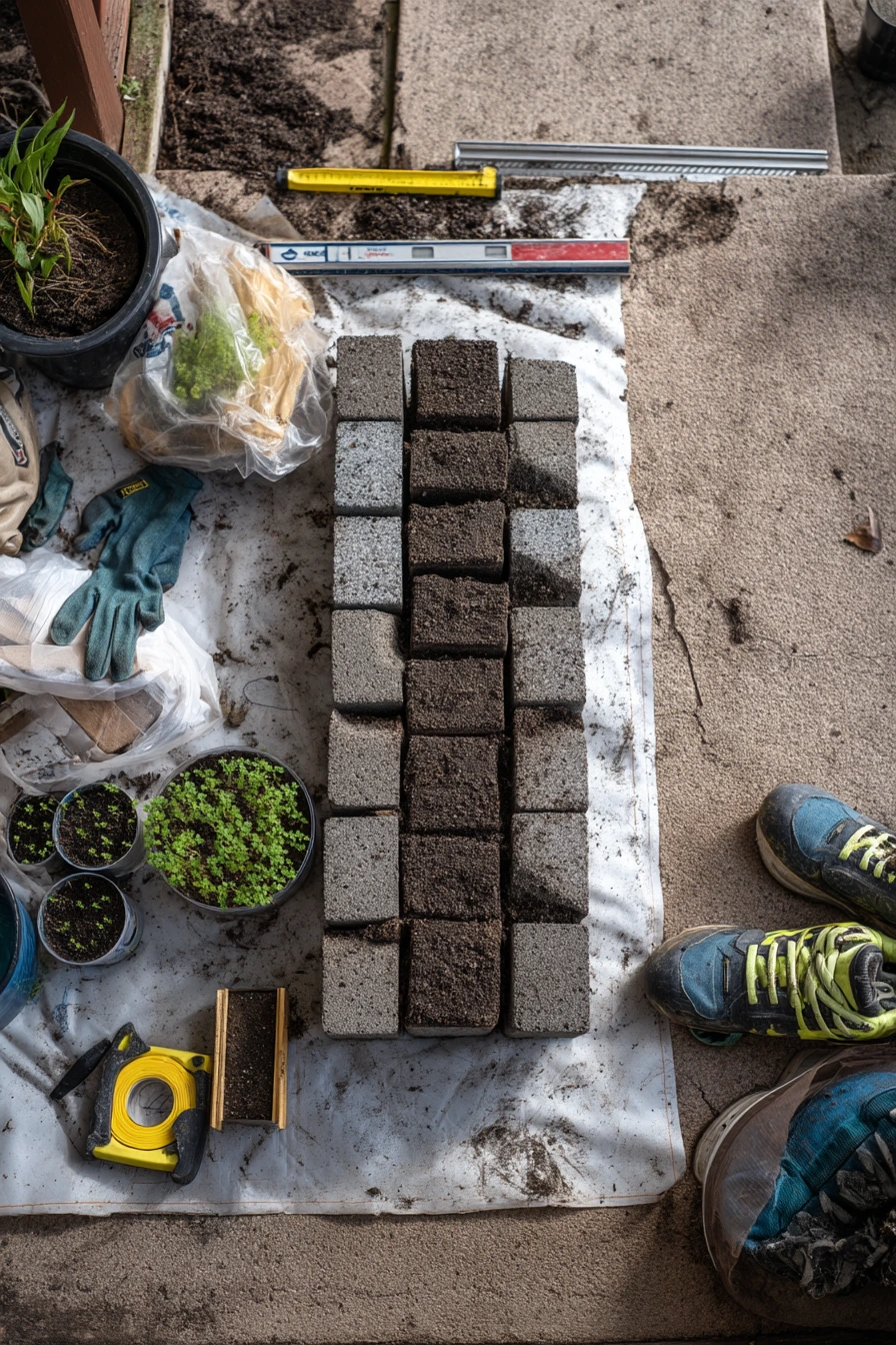Weekend DIY Cinder Block Build Day