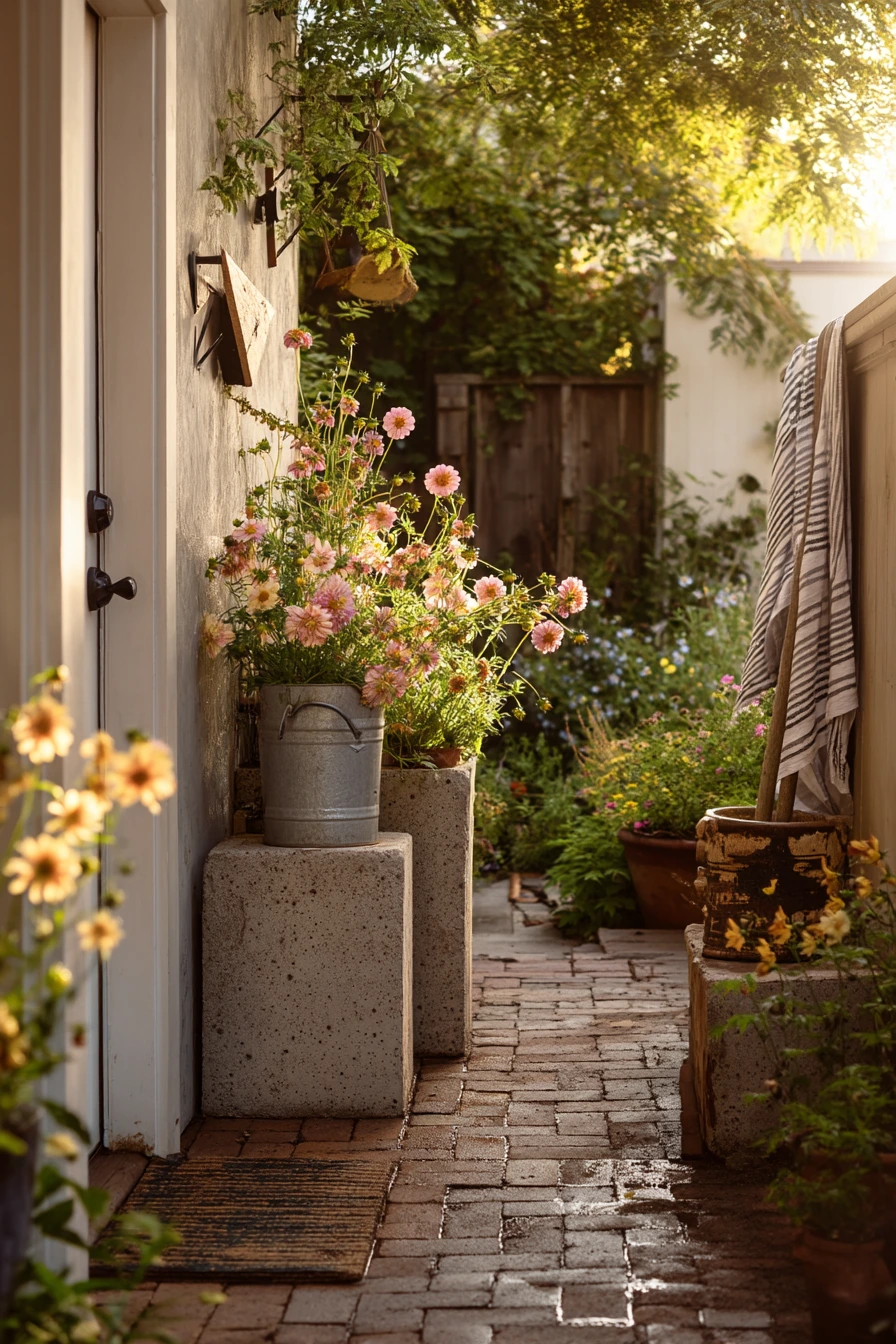 Small Courtyard Cutting Garden