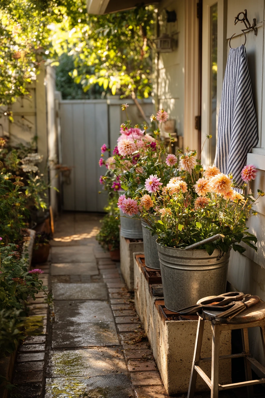 Small Courtyard Cutting Garden