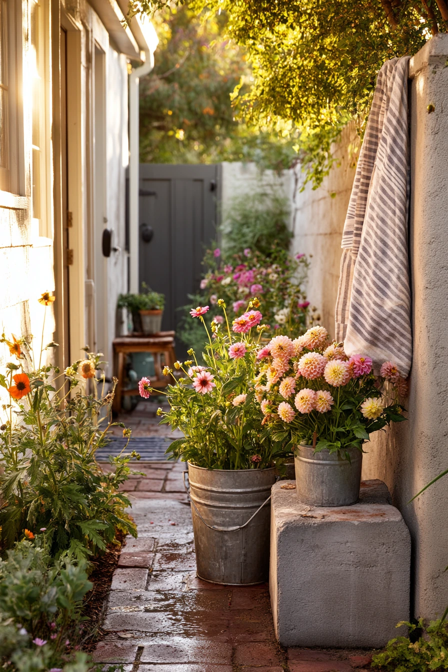 Small Courtyard Cutting Garden