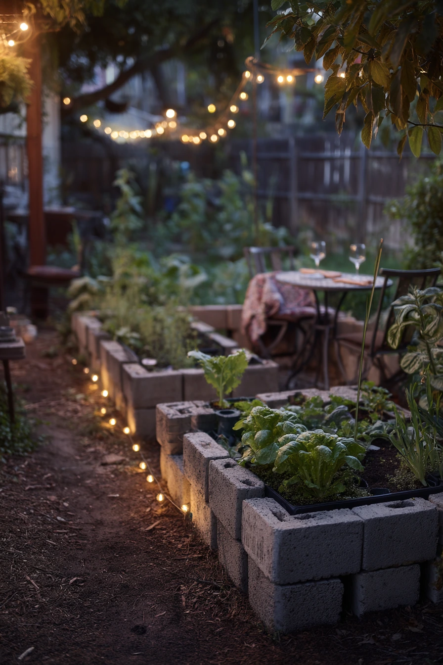 Cozy Evening Garden Glow