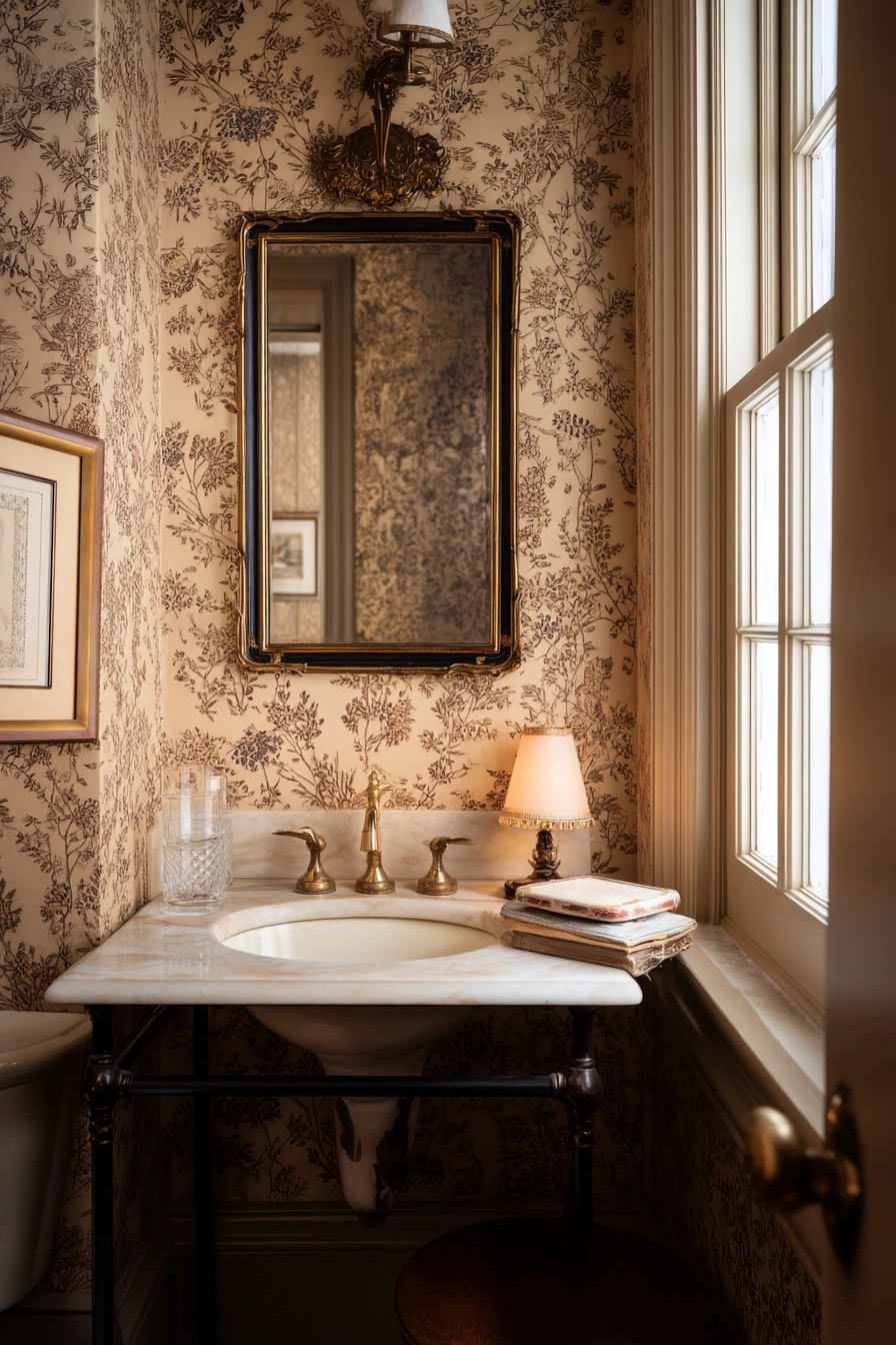 Elegant Powder Room for Guests