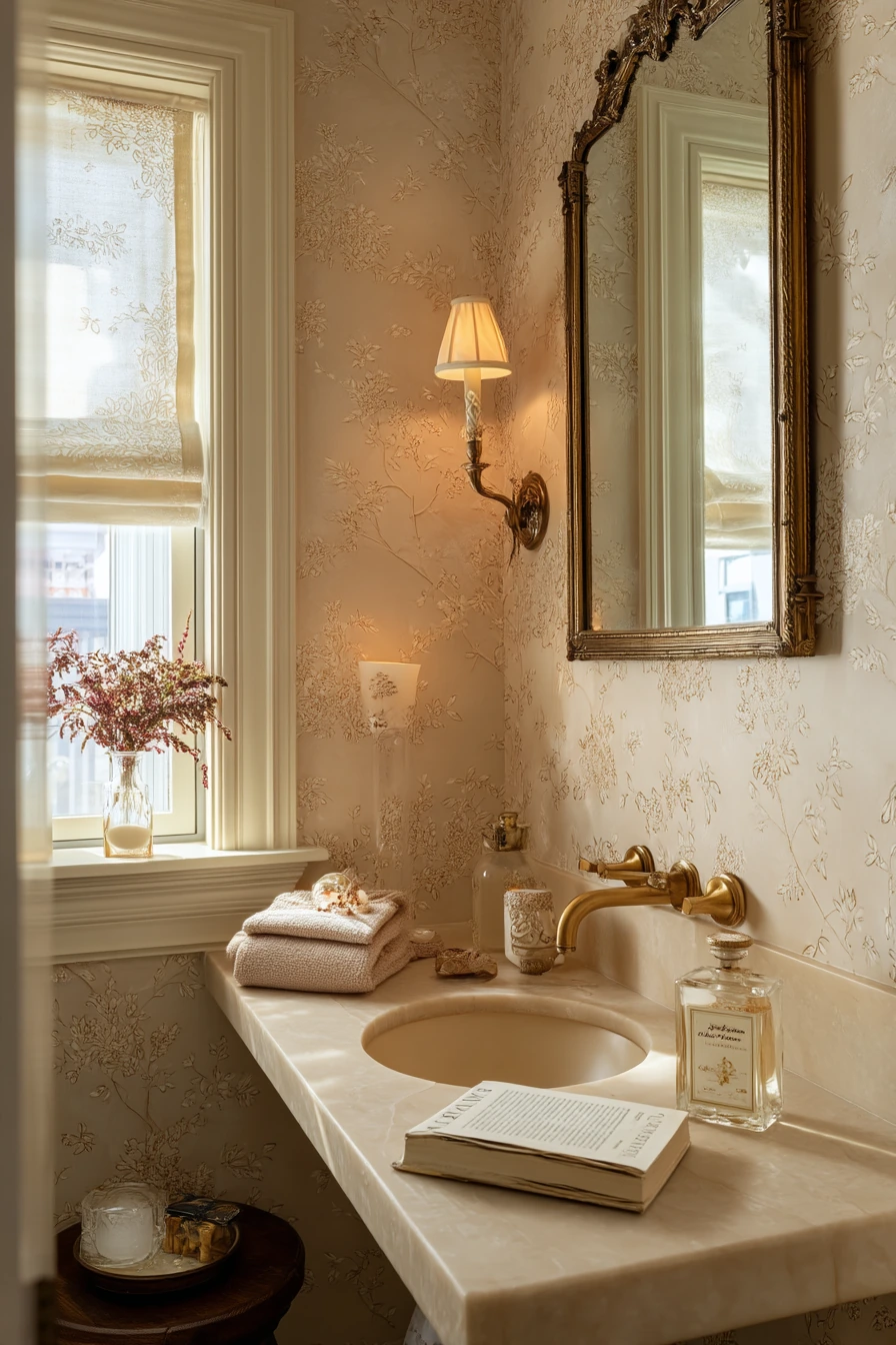 Elegant Powder Room for Guests
