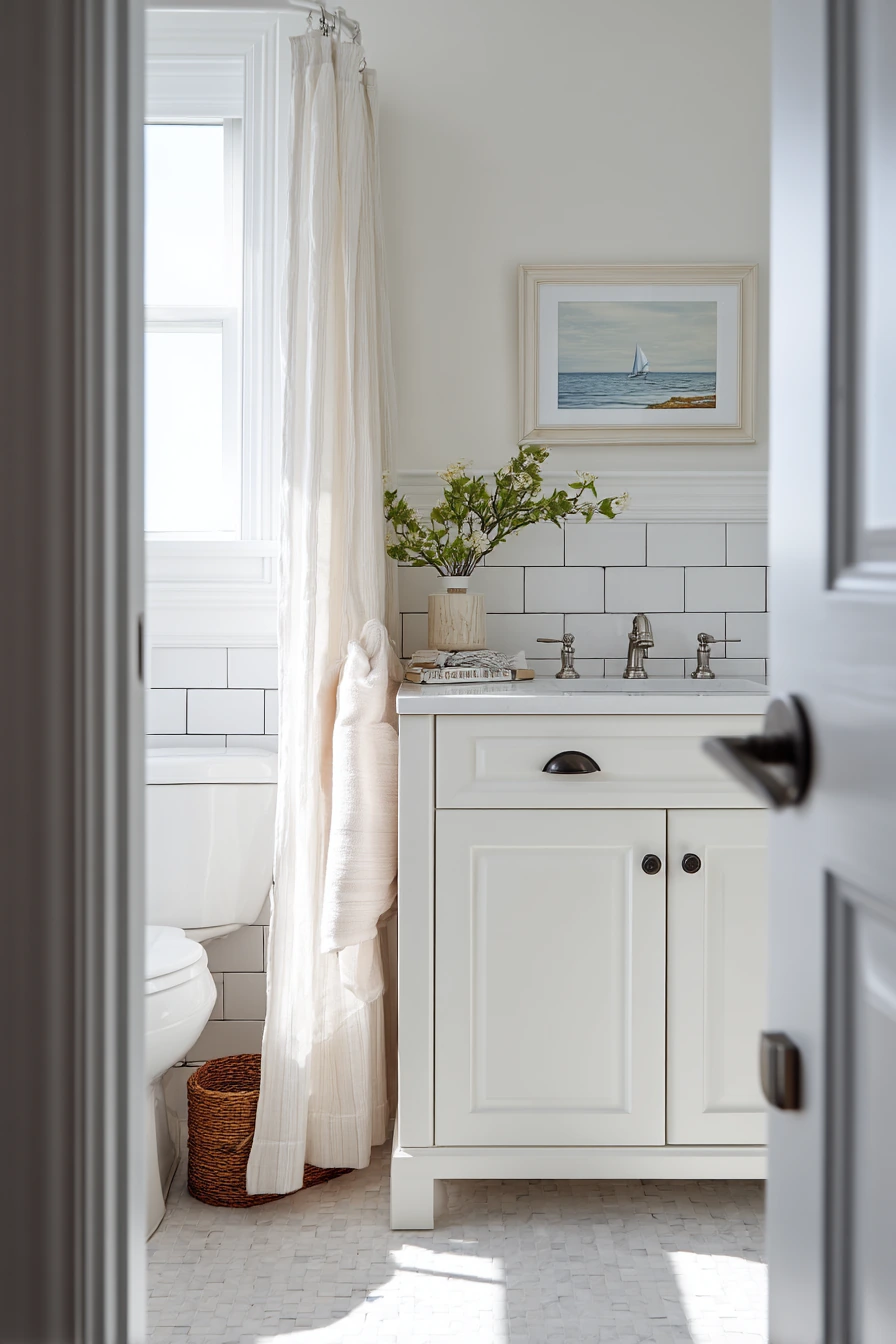 Guest Bath Ready for Weekend Visitors