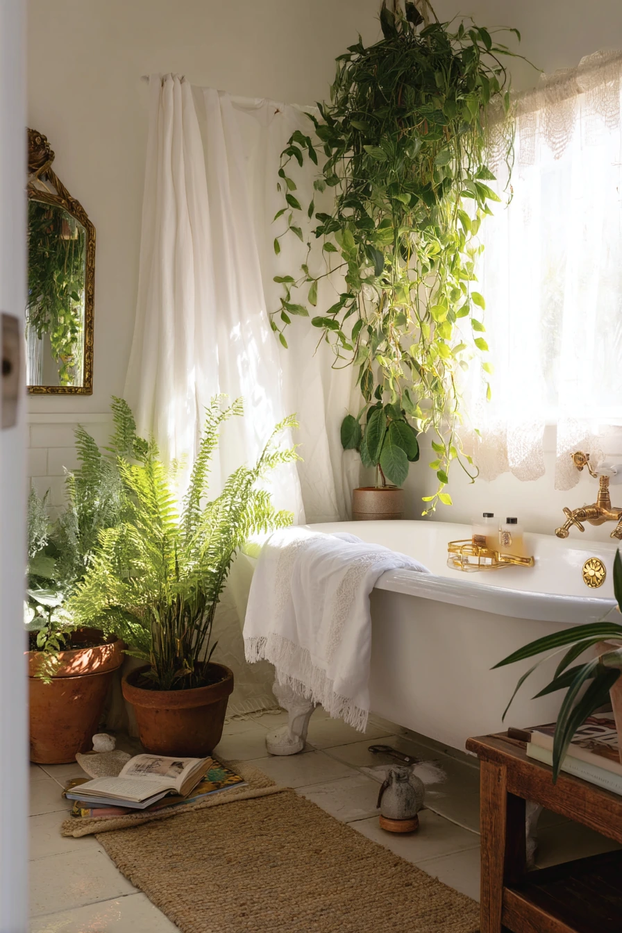 Botanical Tub Corner for Plant Lovers