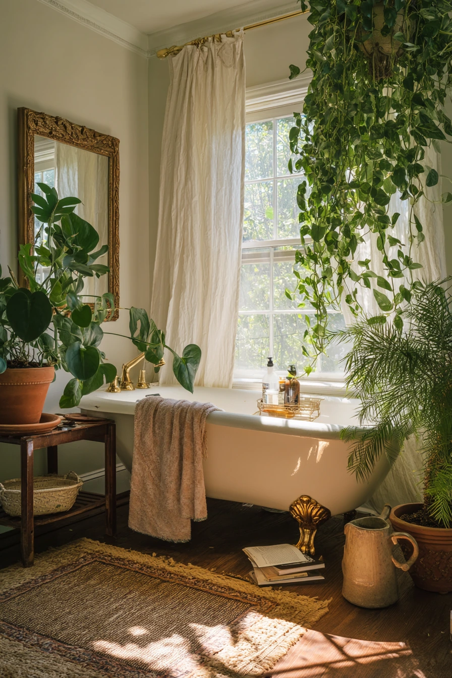 Botanical Tub Corner for Plant Lovers