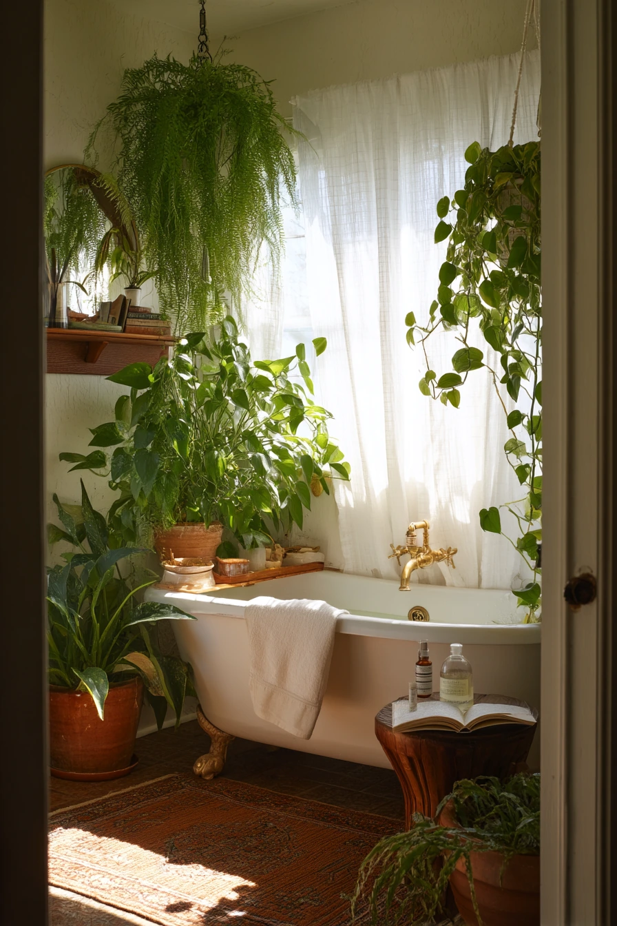 Botanical Tub Corner for Plant Lovers