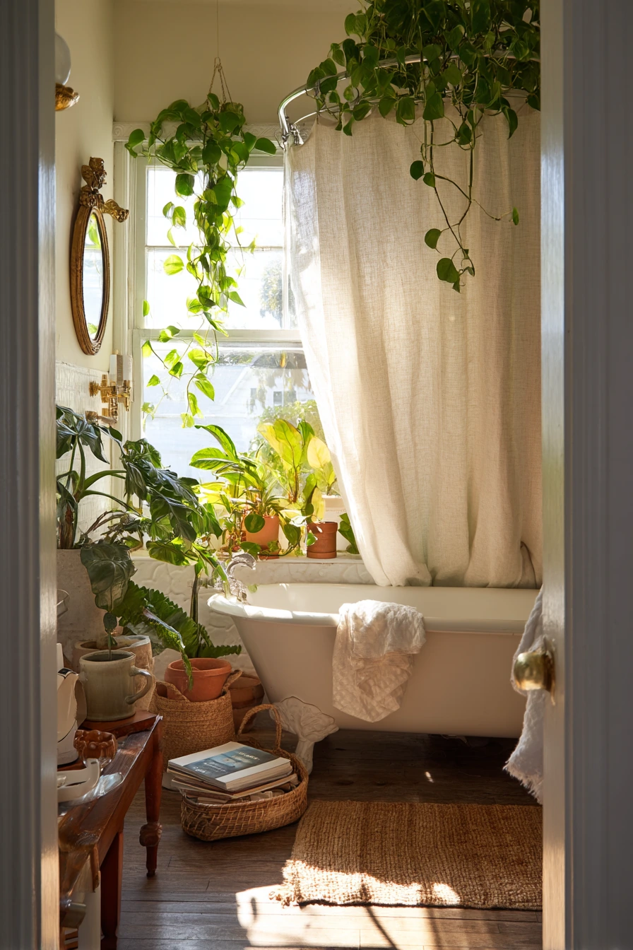 Botanical Tub Corner for Plant Lovers
