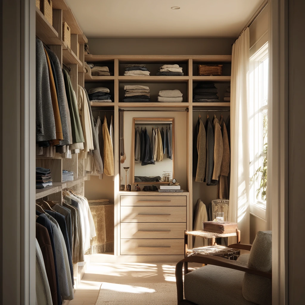 Shared Closet for Two Adults