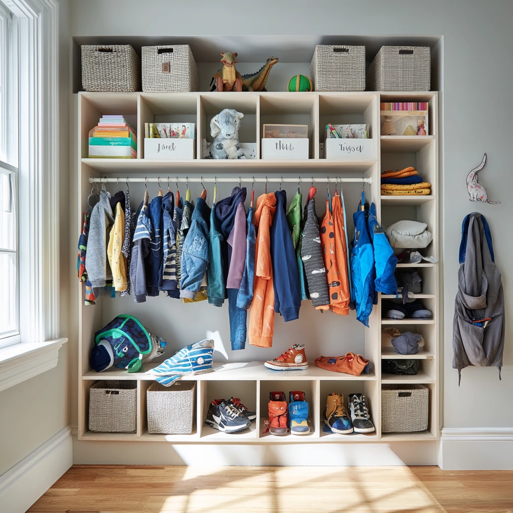 Kids’ Closet That Actually Works