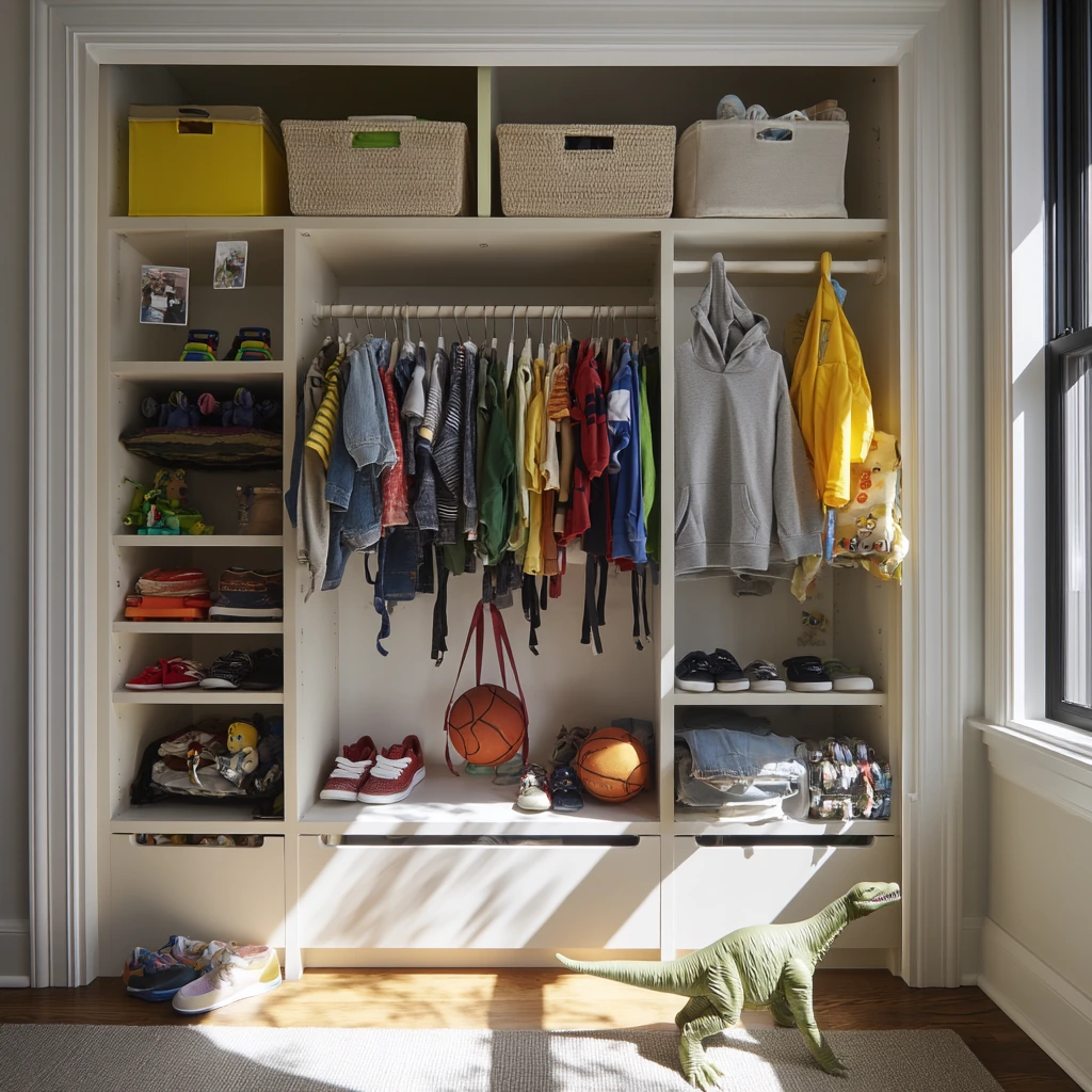 Kids’ Closet That Actually Works