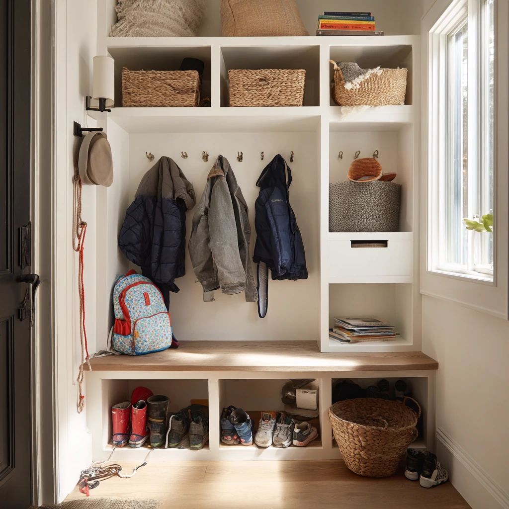 Entry Closet for Everyday Chaos