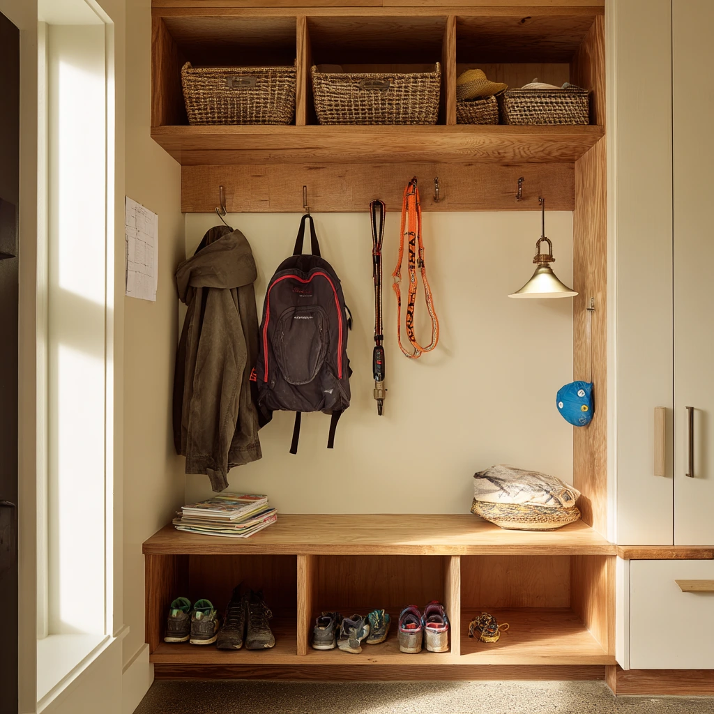 Entry Closet for Everyday Chaos