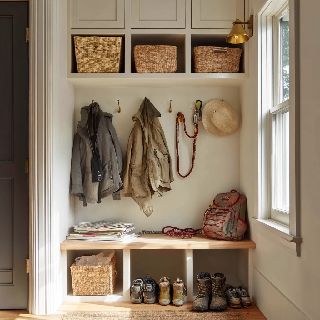 Entry Closet for Everyday Chaos