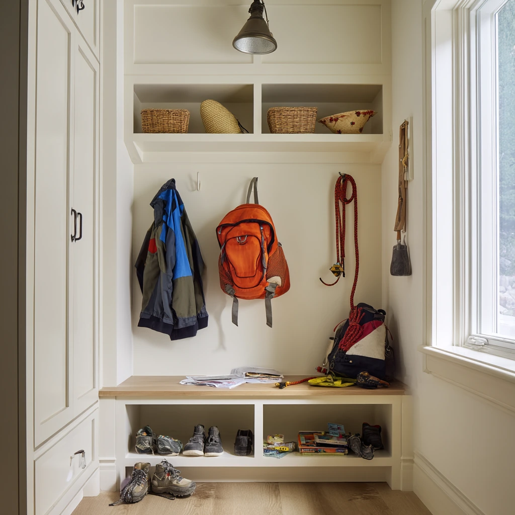 Entry Closet for Everyday Chaos
