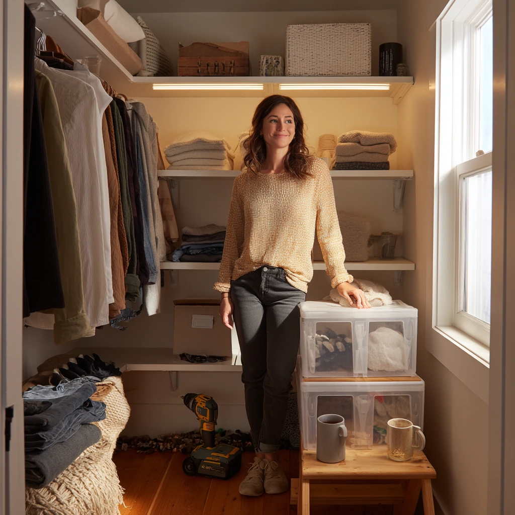 DIY Closet Light Upgrade on a Budget
