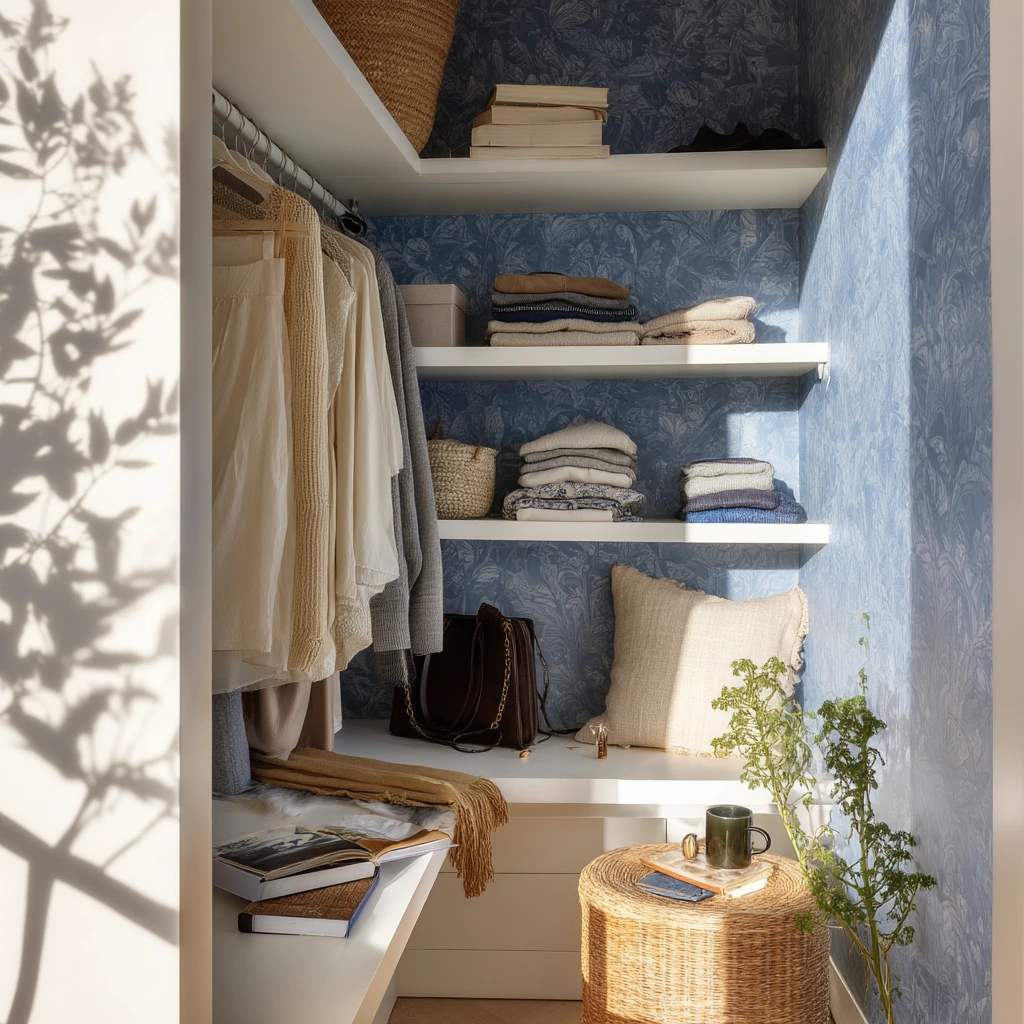 Closet Nook in a Studio Apartment