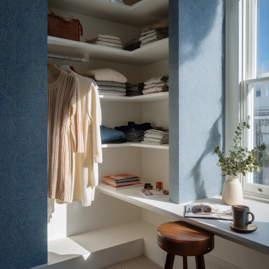 Closet Nook in a Studio Apartment