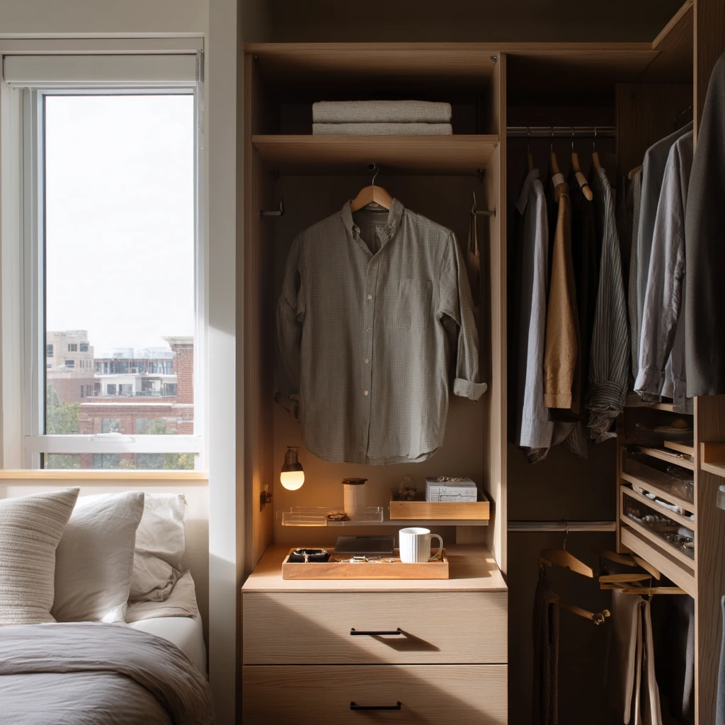 Shared Closet for Two