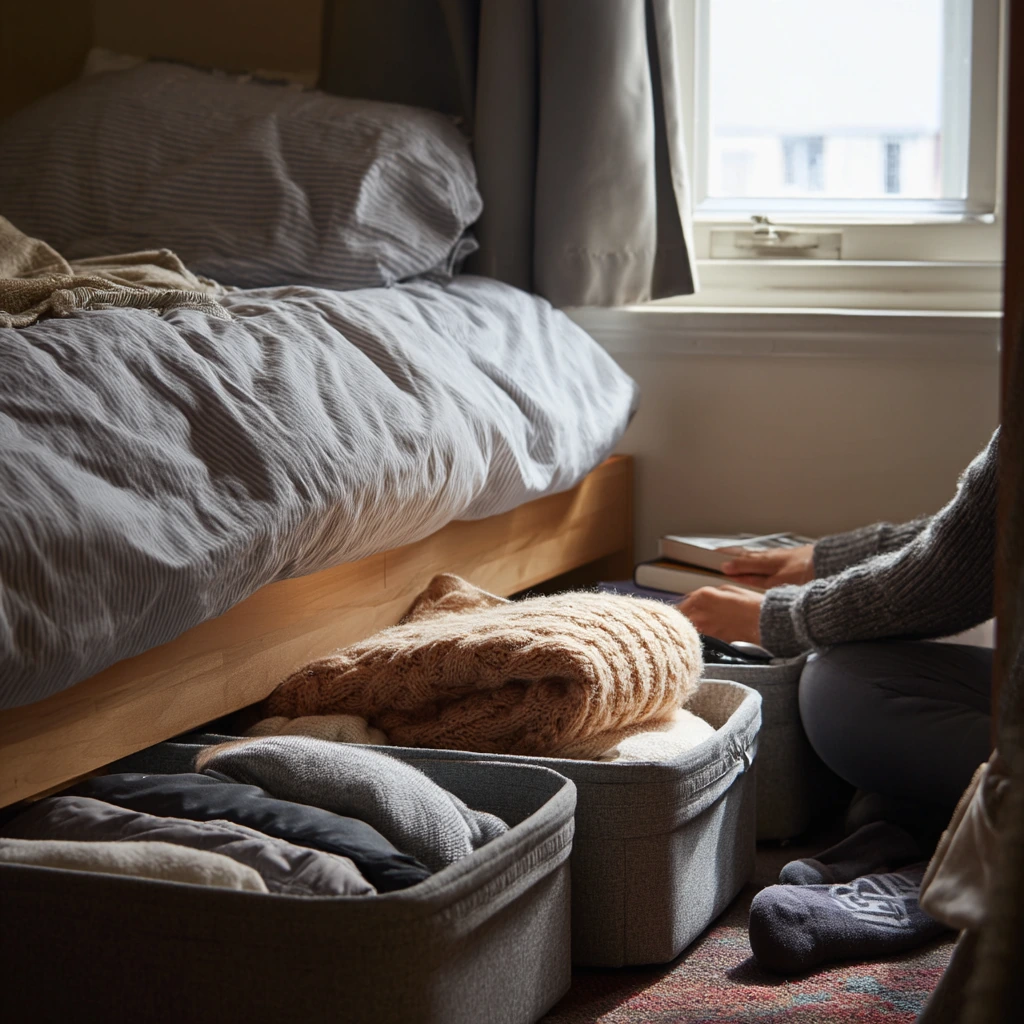Under-Bed Storage for Small Apartments