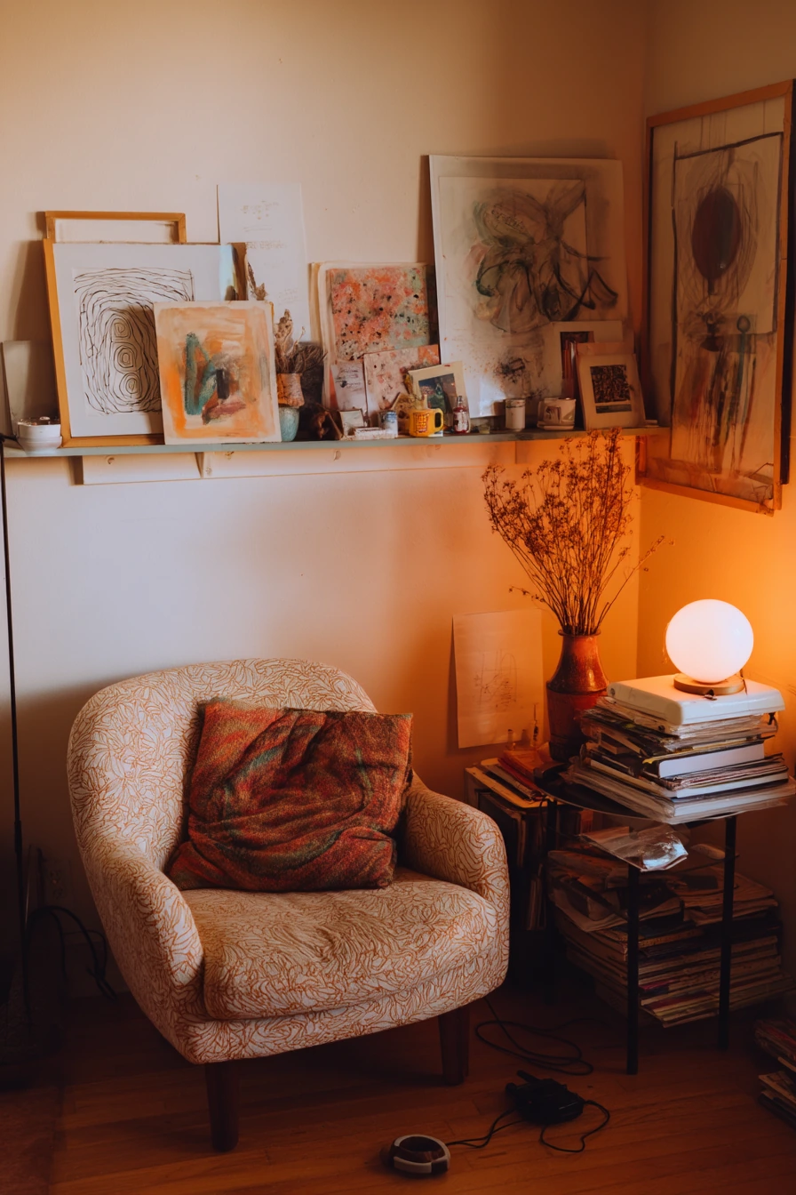 Apartment Corner for a Creative Renter