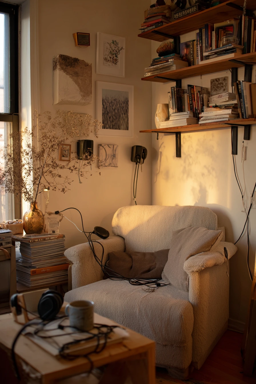 Apartment Corner for a Creative Renter