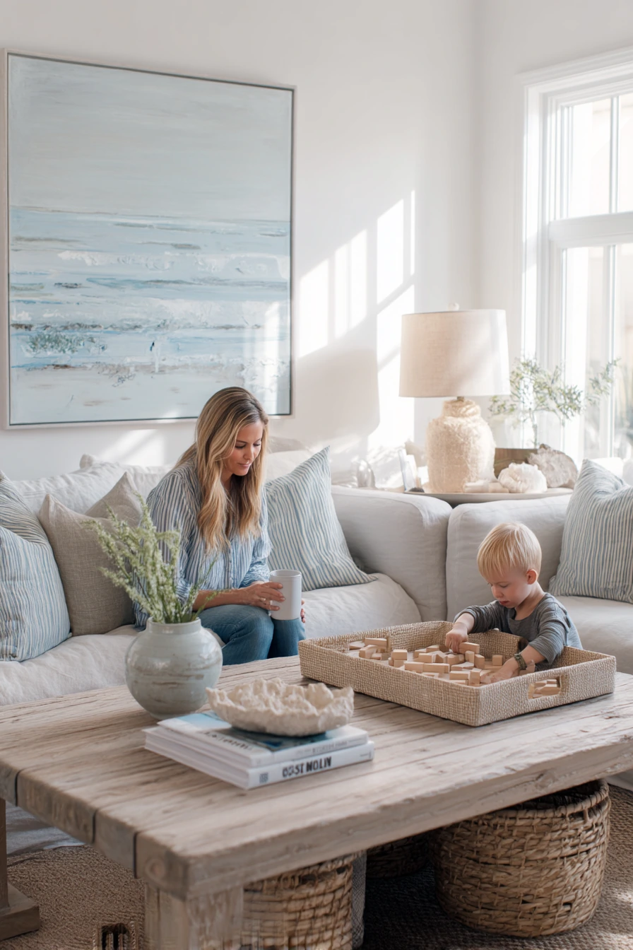 Sunlit Family Gathering Room