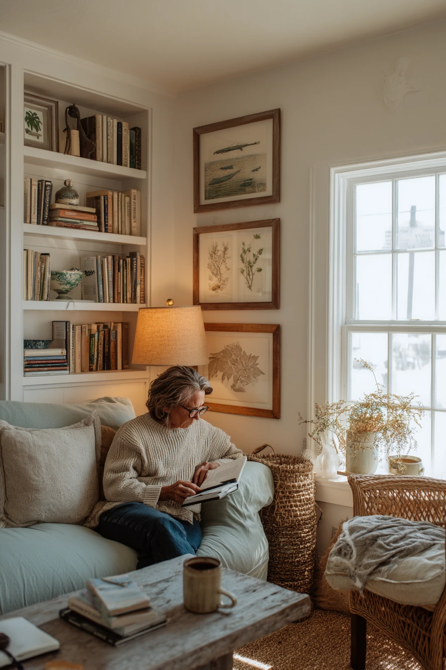 Coastal Reading Nook