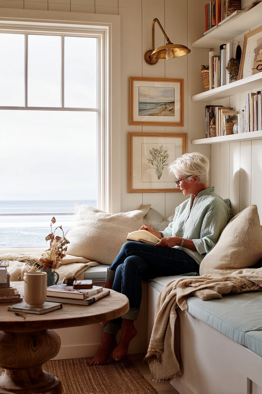 Coastal Reading Nook