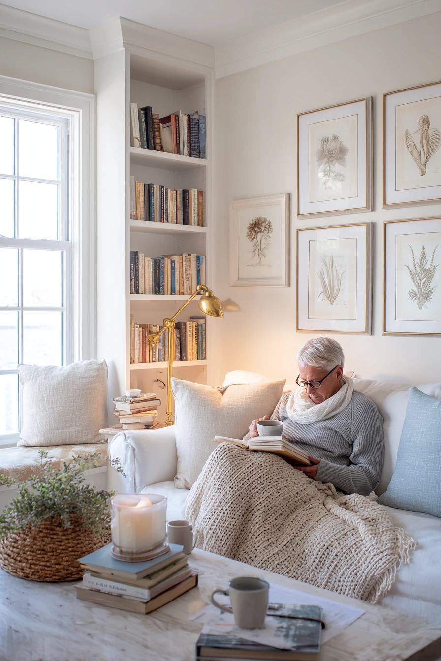 Coastal Reading Nook