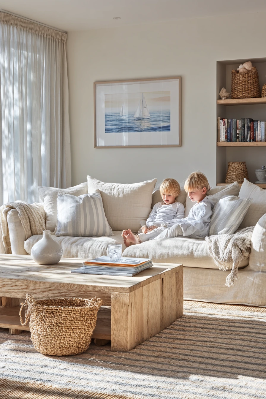 Sunlit Family Gather Space