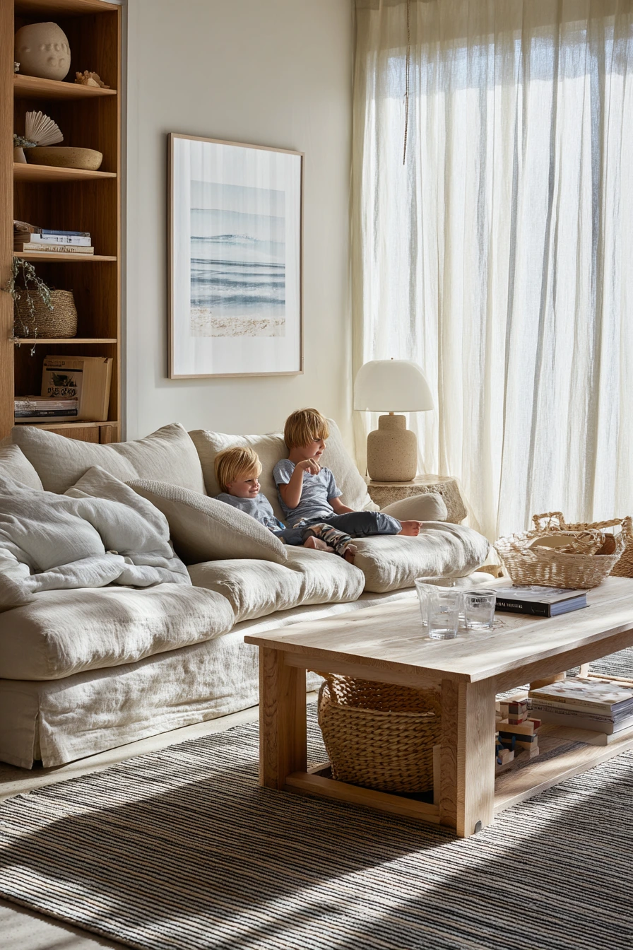 Sunlit Family Gather Space
