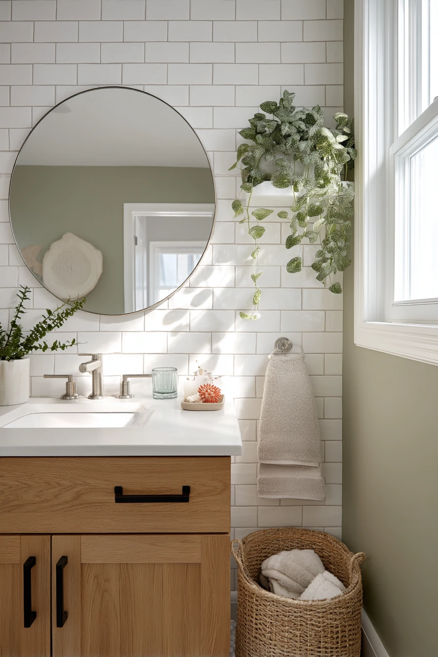 colored grout bathroom ideas