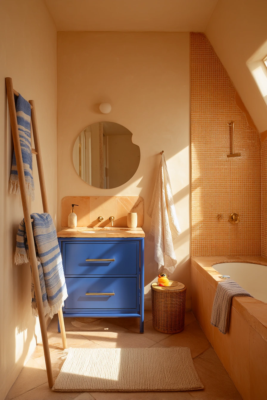 colorful bathroom ideas
