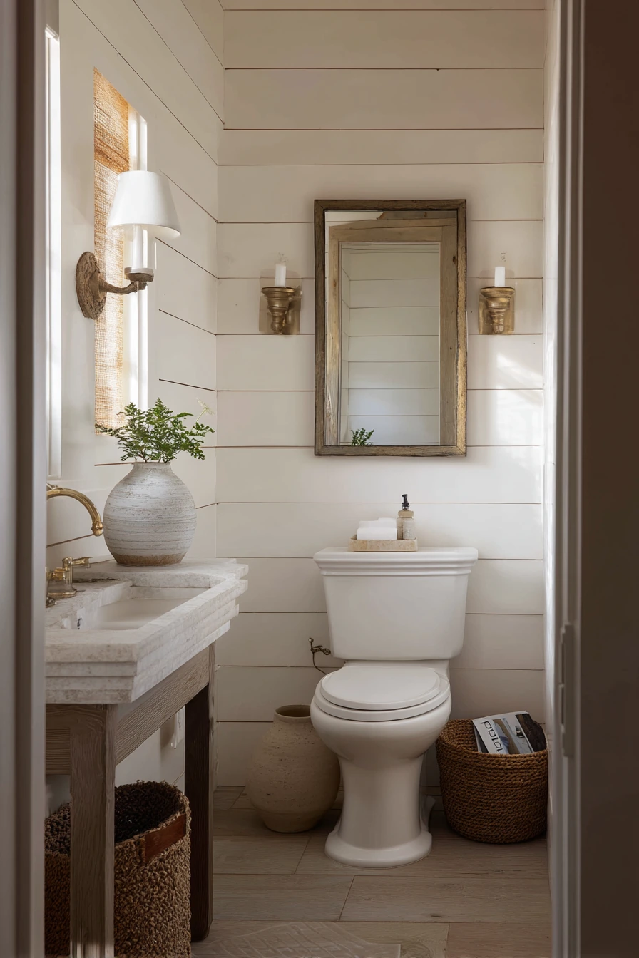 Modern Farmhouse Powder Room