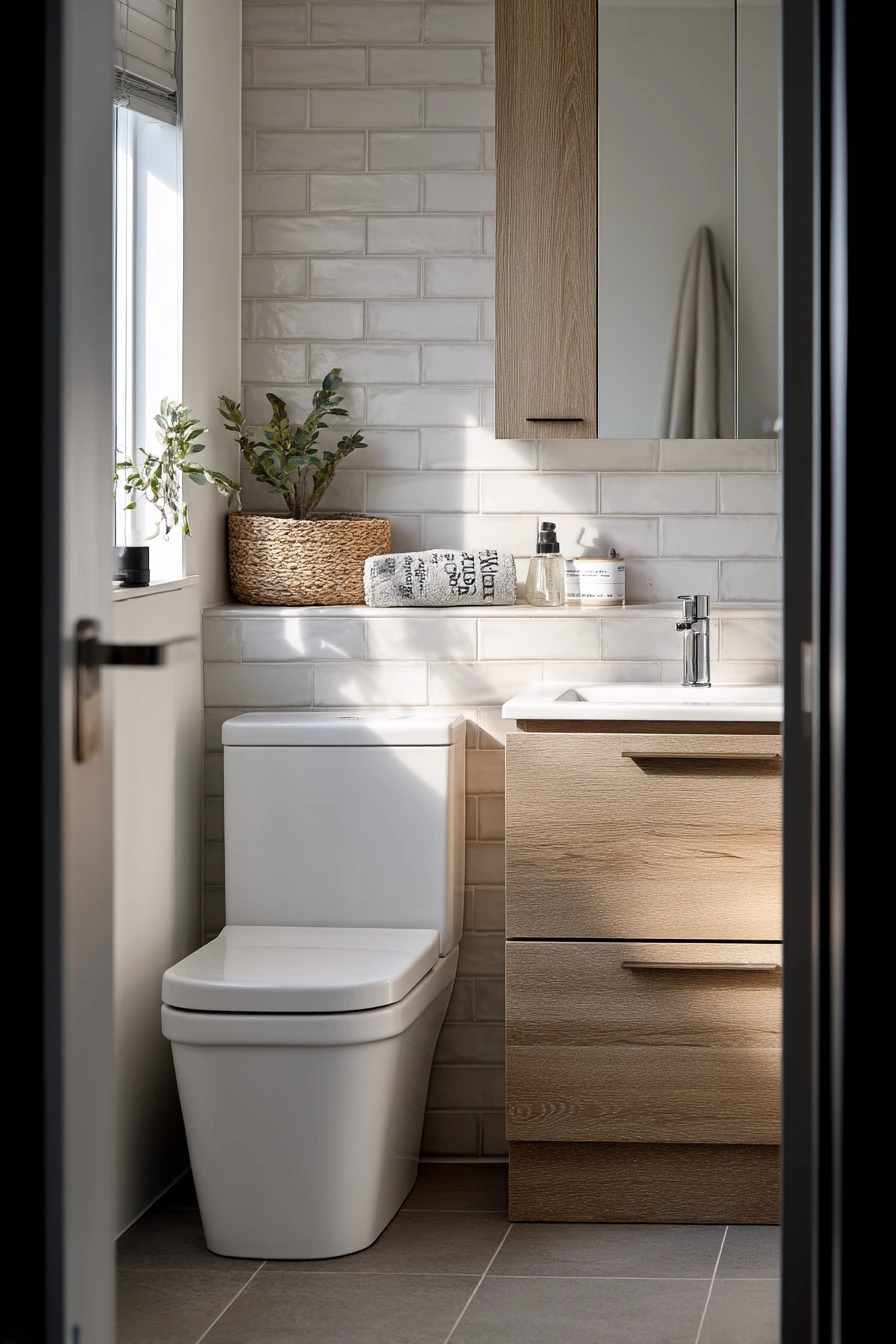 Small Bathroom Comfort-Height Upgrade