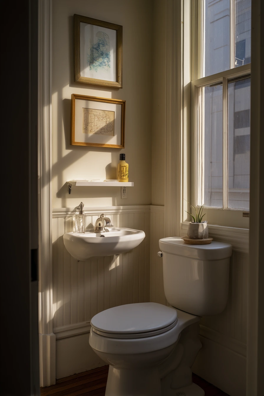 Tiny Guest Bath Solution