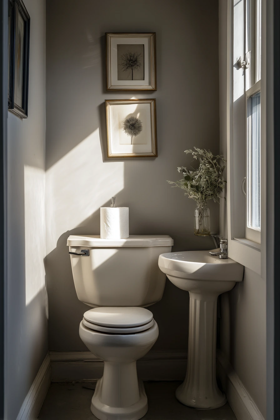 Tiny Guest Bath Solution